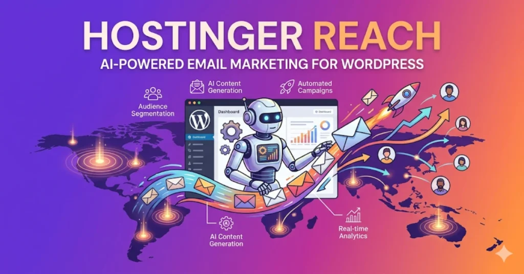 Hostinger Reach best WordPress plugins for Email marketing