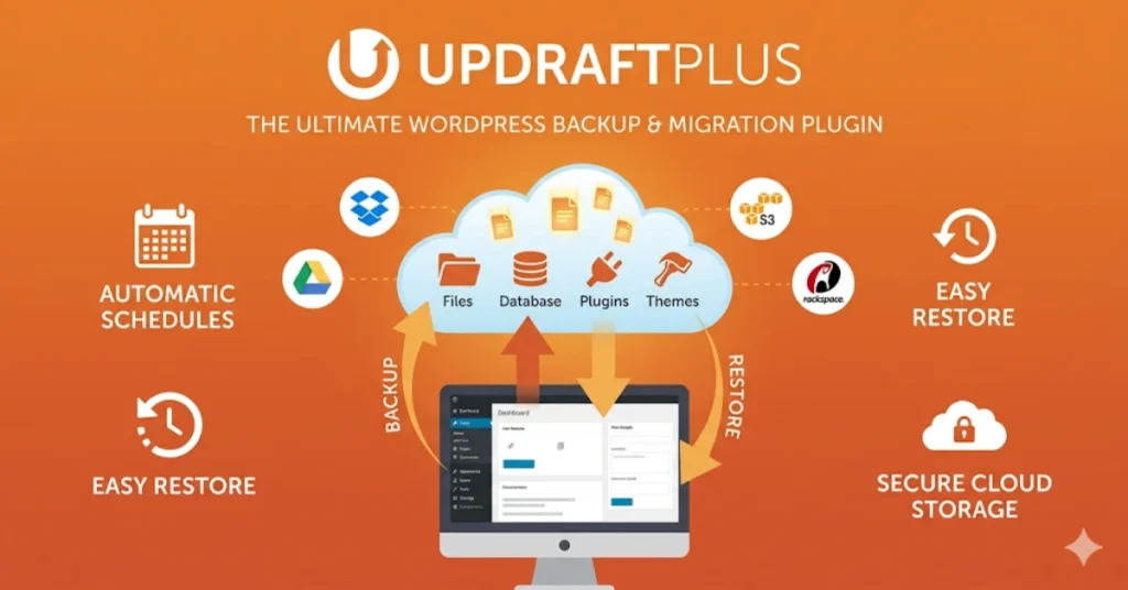 Updraft Plus plugin for WordPress